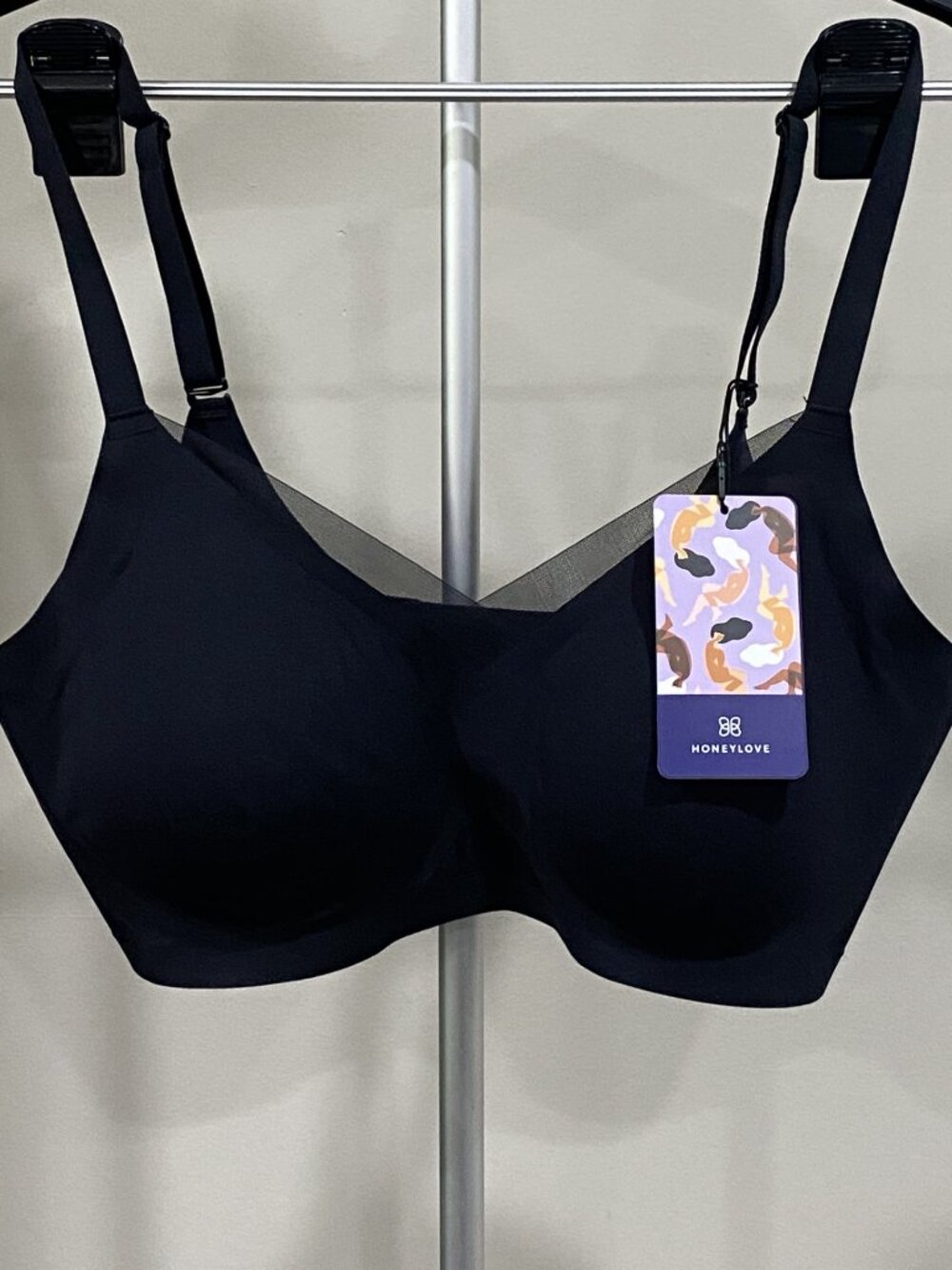 Honeylove Wireless CrossOver Bra NWT